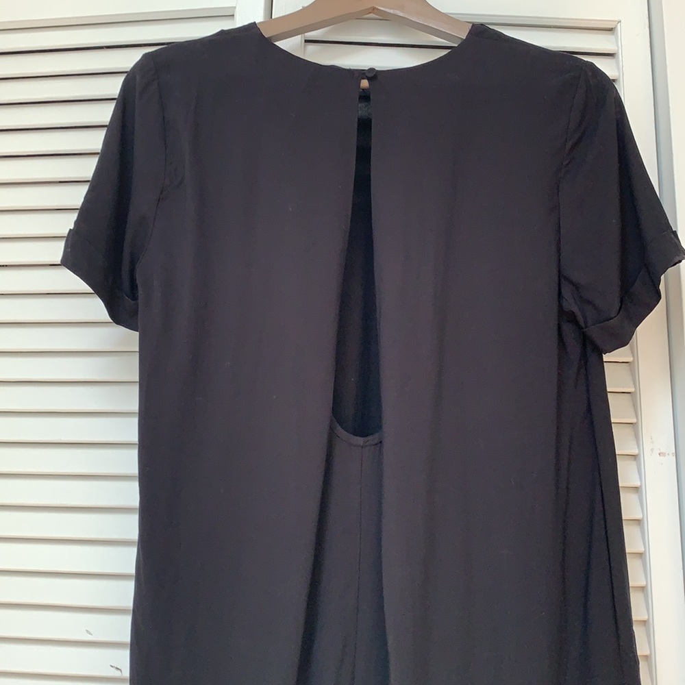 Black Dress with Open Back - new with tags